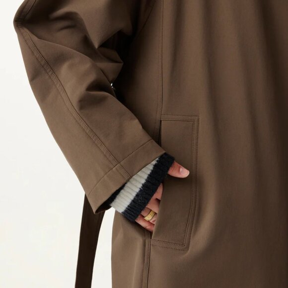 OLG Move Waterproof Belted Trench Coat. Size Large. New with tags. MSRP $149.00 - Picture 12 of 16